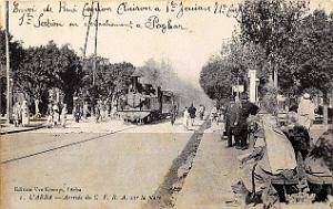194- L'Arba - Arrivee du train